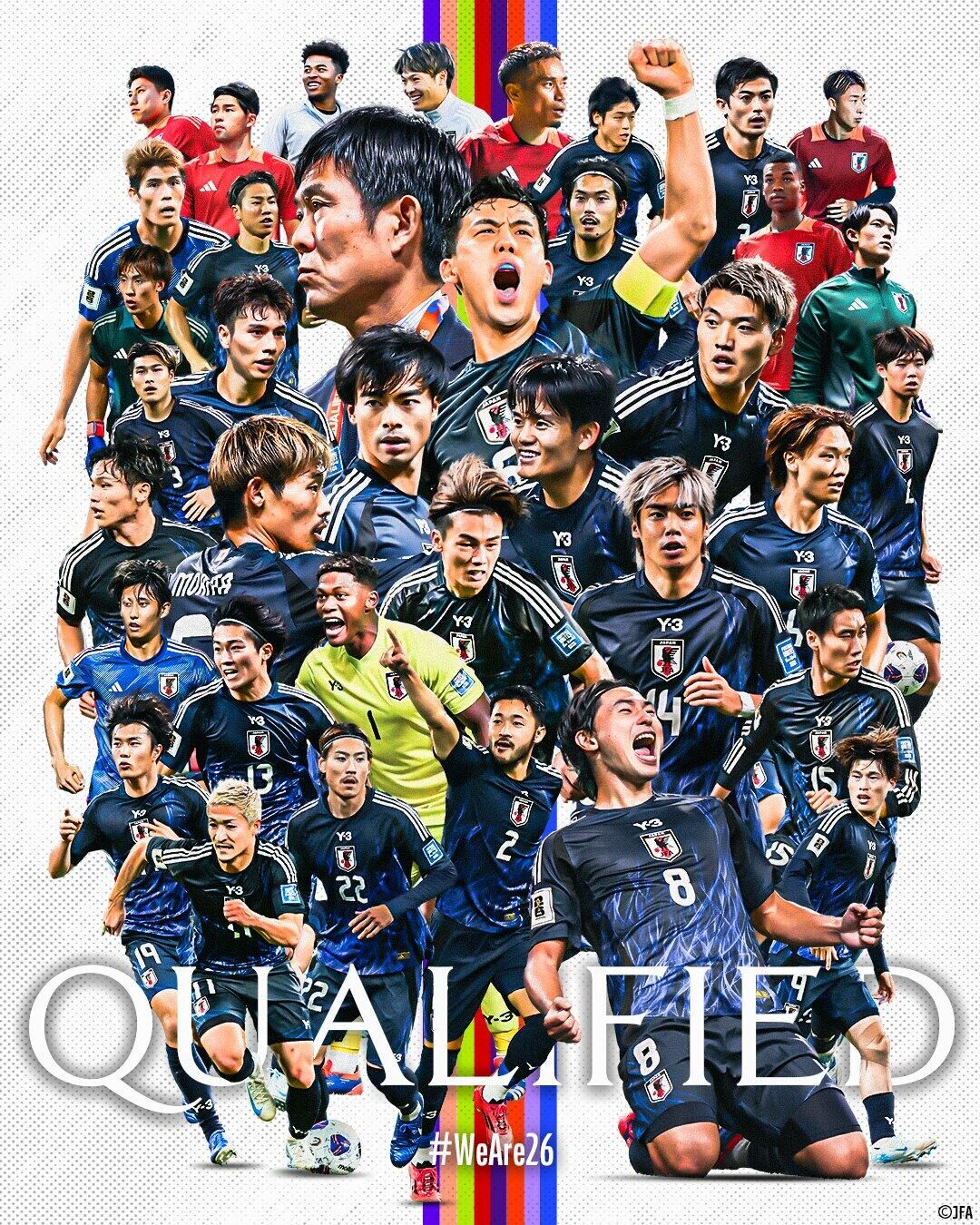 斷層領(lǐng)先！日本7輪6勝1平提前晉級世界杯，全球除東道主外首隊(duì)！