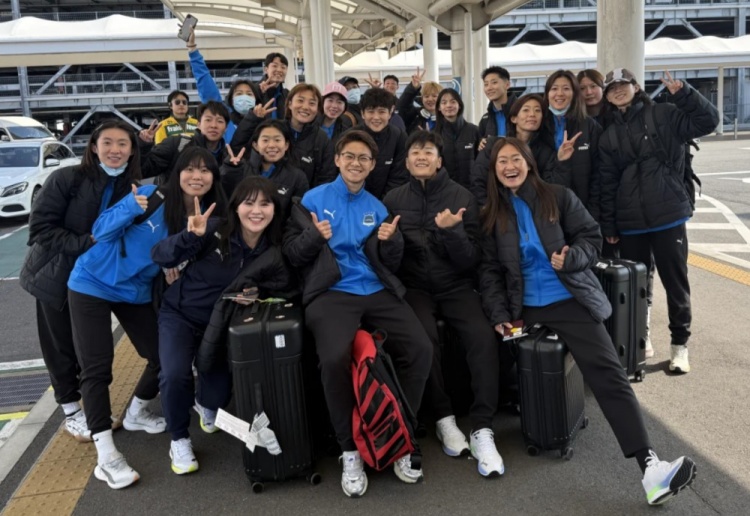 武漢女足前往日本參加女足亞冠！王霜曬照：日本，我們來了